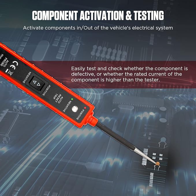 CMTOOL Power Circuit Probe Tester 6V-24V DC Test Light, Automotive Circuit - Image 6