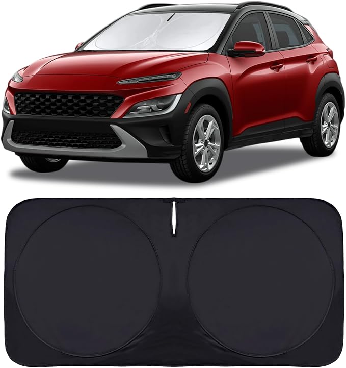 for Kona 2025 Windshield Sun Shades Sunshade Window by INSAUTO