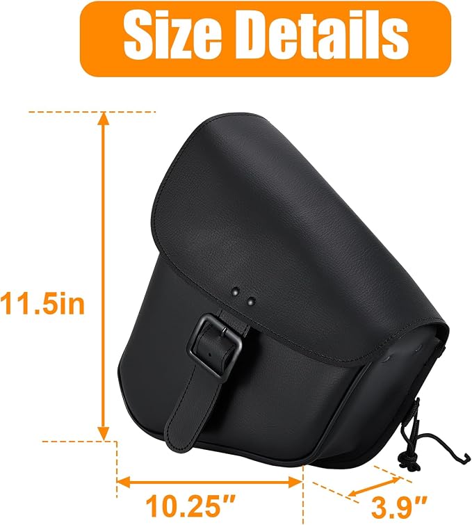 Gargoyle Bells Solo Saddle Bags - Image 7