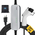 Level 1 EV Charger, 15A 110V Nema 5-15 Plug, Portable Electric Car Charger by Morec
