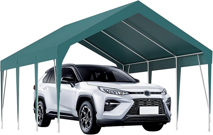 13x20ft Heavy Duty Carport Outdoor Car Canopy UV Resistant Waterproof Party by Wpond