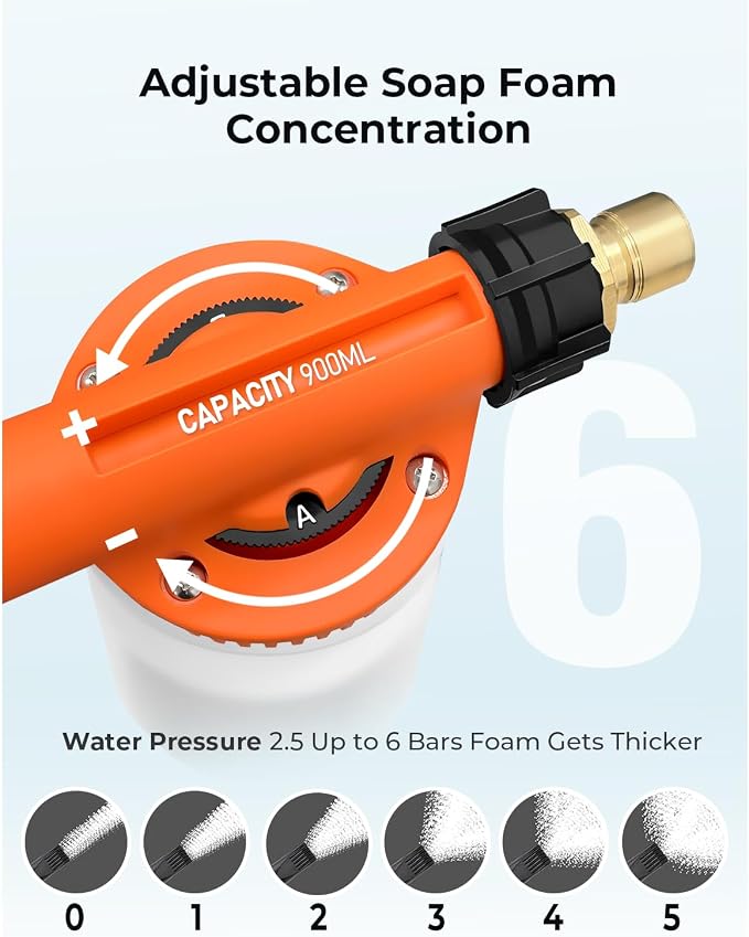 Car Wash Foam Gun + Microfiber Wash Mitt - Image 4