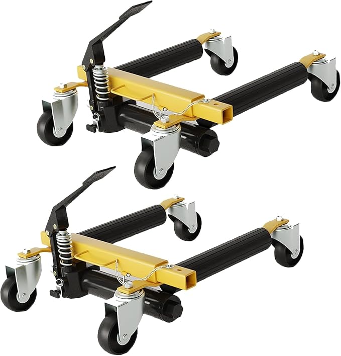 3000LBS Car Wheel Dolly Jack Set of 2, Hydraulic Tire Jack by Garvee