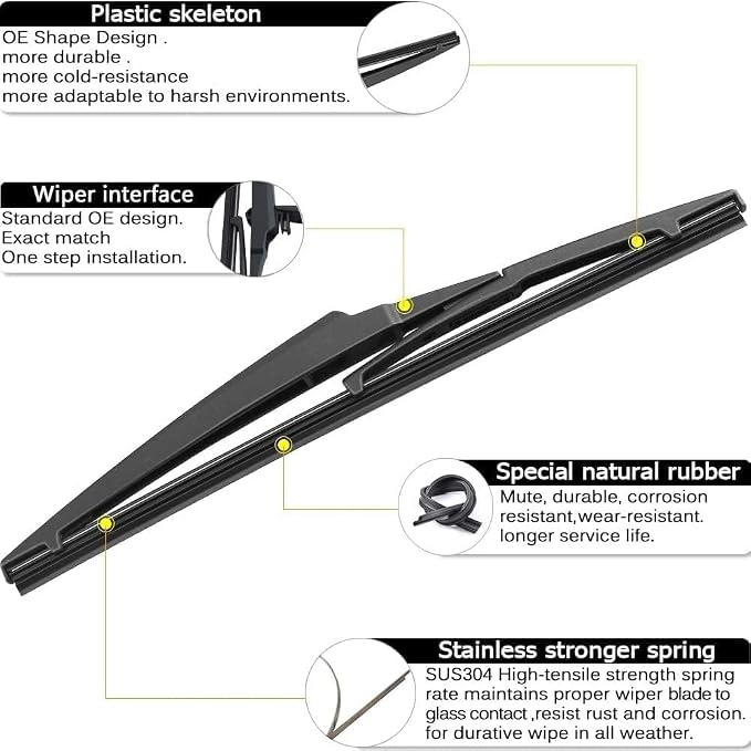 AUTOBOO 22"+21" Windshield Wipers - Image 3