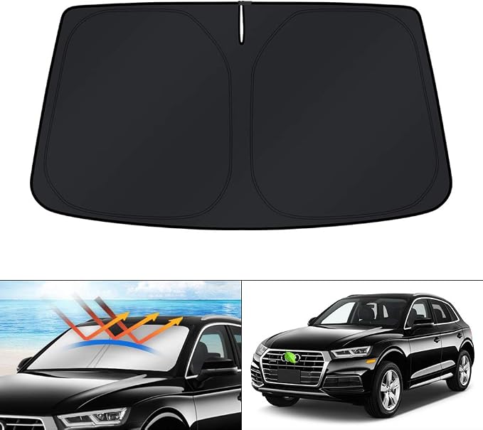 KUST Windshield Sun Shade for Audi Q5 Accessories 2018-2024 2025 2026 Custom by KUST