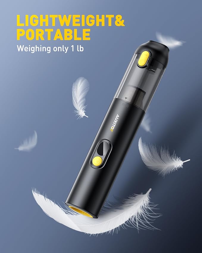 AUXITO Car Vacuum Portable Cordless 14000Pa Powerful Suction, Handheld Vacuum - Image 8