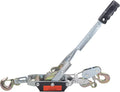 5 Ton Heavy Duty 3 Hook Steel Cable Dual Gear Power Puller Come Along Chain by TBAPFS