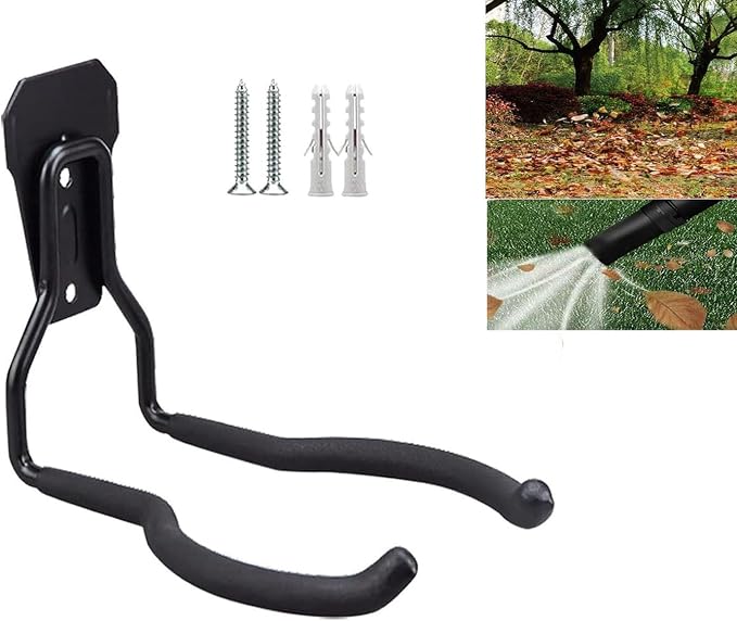 2Pcs Leaf Blower Hanger for Garage, Leaf Blower Rack for Garage, Leaf Blower - Image 6