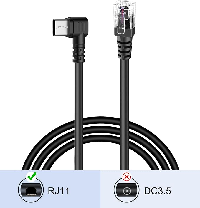 Radar Detector Cable, Type C to RJ11 Plug Cable, - Image 5
