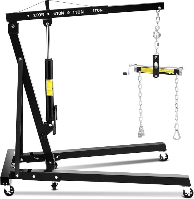 2 Ton Hydraulic Engine Hoist by GlowSol