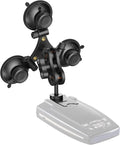 Radar Detector Mount, Triangular Suction Cup Mount, Windshield Radar Detector by SYGGDERS
