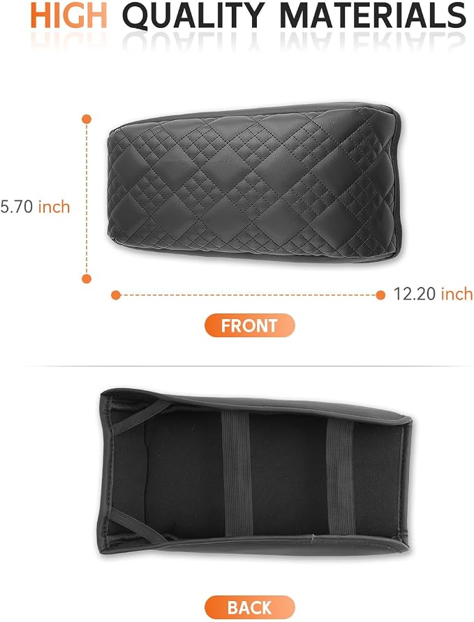 CDEFG for 2025 2026 Nissan Kicks Center Console Cover Armrest Box Cover for - Image 7