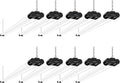 hykolity 10 Pack 4FT Linkable LED Shop Light by hykolity