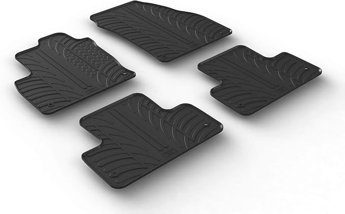 GledringUSA Custom Fit All-Weather Rubber Floor Mats Intended by GledringUSA