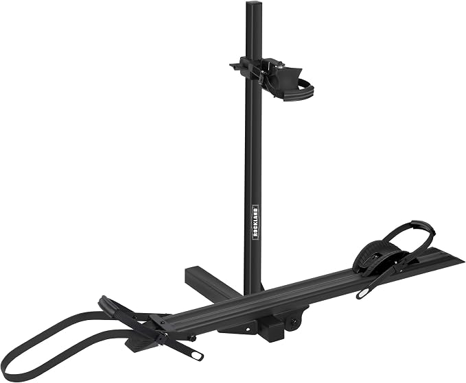 Rockland Aluminum 1-Ebike Rack, 100 lbs Capacity, Single Hitch Mount Electric by Rockland