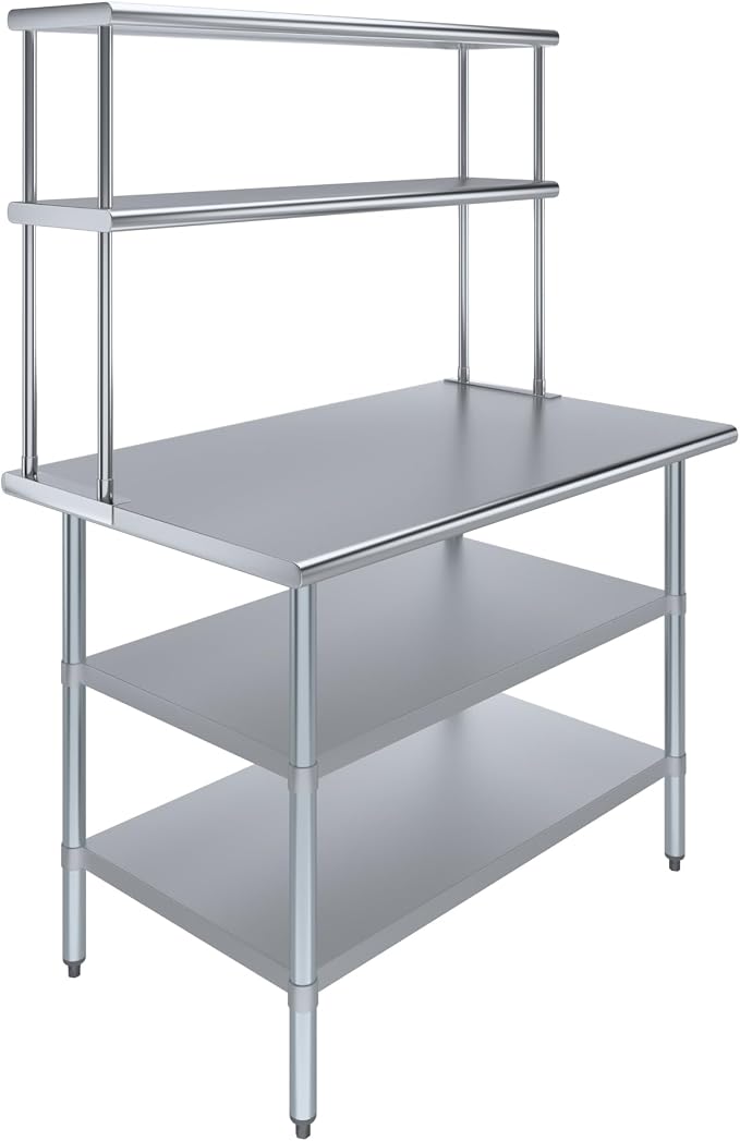 Amgood Stainless Steel Work Table by AmGood