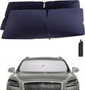 Windshield Sun Shade Umbrella for 2019-2023 Lincoln Nautilus Accessories: by HIMUMOY