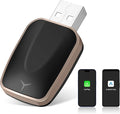 Mini Wireless CarPlay Adapter for iPhone, 2 in 1 CarPlay and Android Auto by LEXXSON