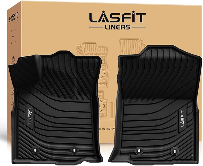 LASFIT Floor Mats for Toyota Tacoma 2016-2023 All Weather TPE Custom Floor by LASFIT