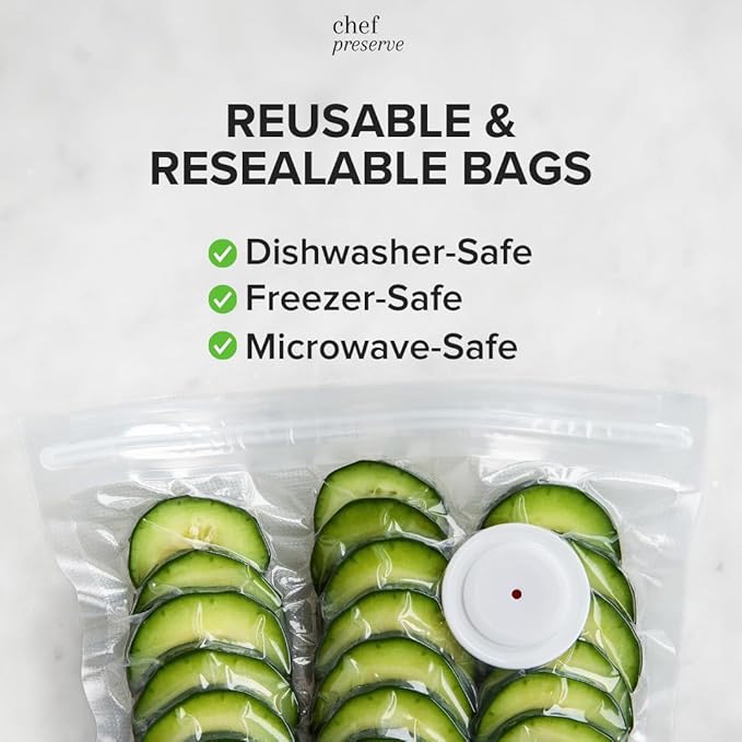 Chef Preserve Reusable Vacuum Sealer Bags - Image 3