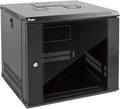 Tecmojo 9U Wall Mount Server Cabinet IT Network Rack Enclosure Lockable Door by Tecmojo