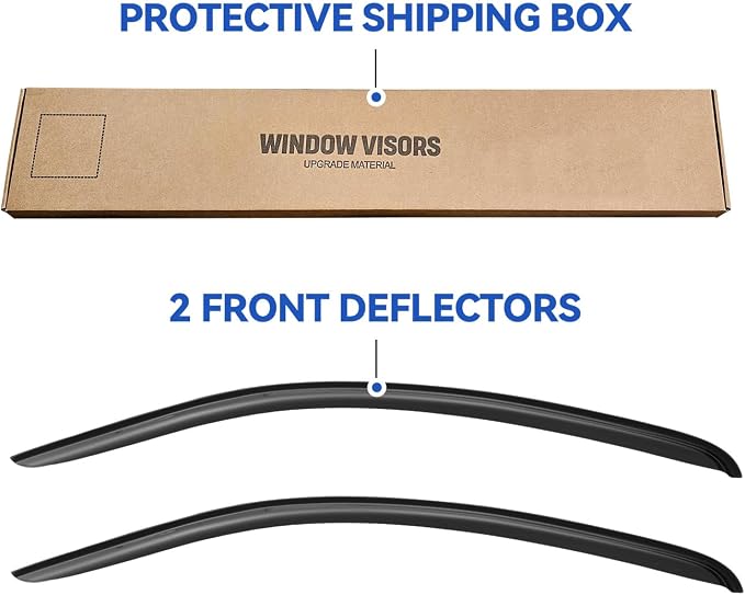Window Visors Rain Guards Shield - Image 6