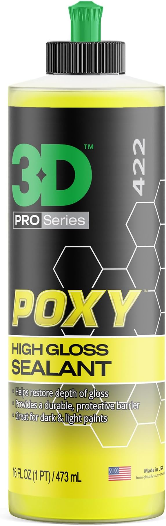3D POXY Montan Wax Sealant – Long Lasting Hybrid Car Wax by 3DCarCare