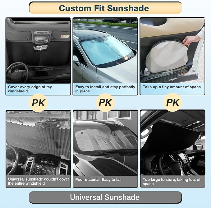 Cartist Windshield Sun Shade Fits - Image 5