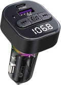 Bluetooth 5.3 FM Transmitter for Car, Wireless FM Radio Transmitter, Support by SYENGKKY