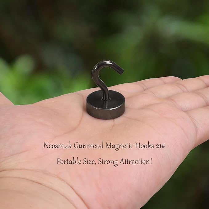 Neosmuk Magnetic Hooks, Cruise Ship Essentials, 40lb+ Heavy Duty Magnetic Hooks - Image 2