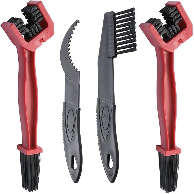 Chain Crankset Brush Bicycle Chain Cleaner Tool by Dymoece