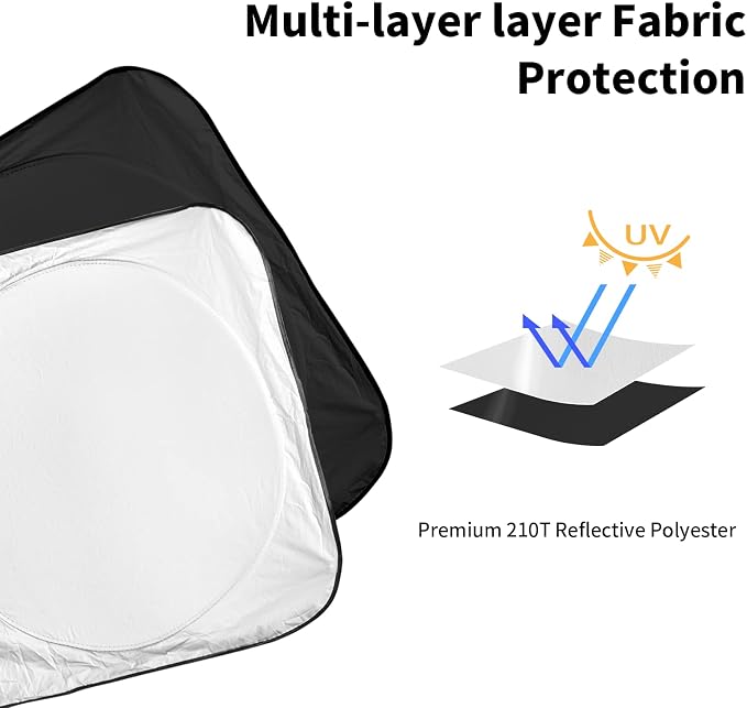 INSAUTO for Accord 2026 Windshield Sun Shade Sunshade Protector for Honda - Image 6