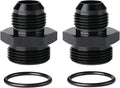 12AN Male Flare to 16AN ORB O-ring Boss Fuel Pump Rail Adapter Fitting Aluminum by Podavelle