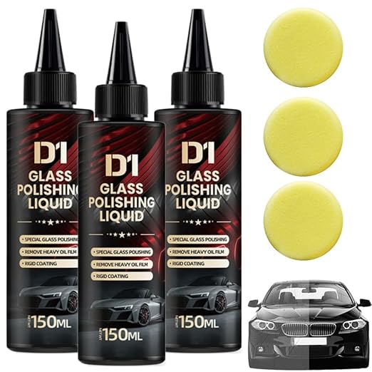 Bianca Glass Polishing Liquid D1, Bomini Car Glass Polishing Compound by Unknown