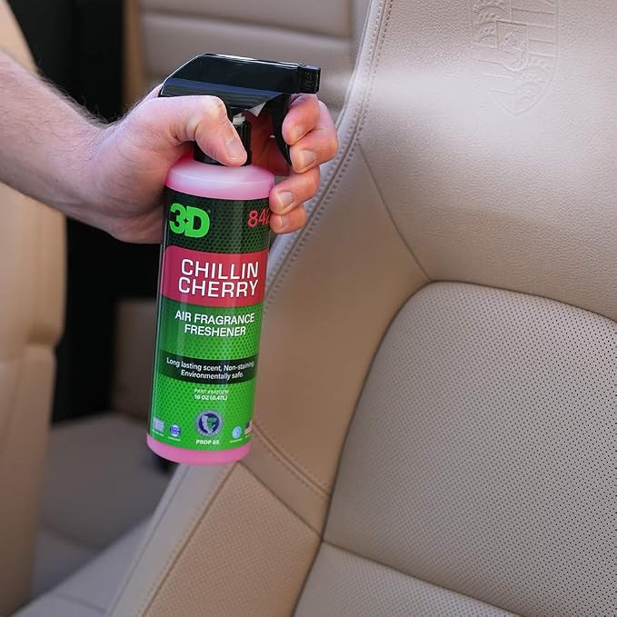 3D Chillin Cherry Car Air Freshener – 16oz Spray – Natural Cherry Scent from - Image 7