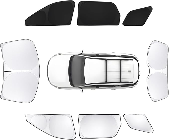 8pcs Car Window Shades for Nissan Pathfinder2022-2025 Accessories, Windshield by Unknown