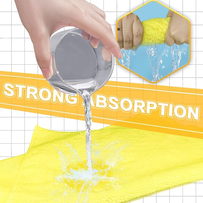 Car Wash Drying Towels, Extra Soft, Reusable and Durable, Interior&Exterior - Image 6