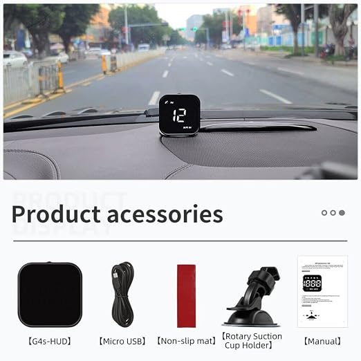 G4S Digital GPS Speedometer, Car HUD Heads Up Display - Image 8
