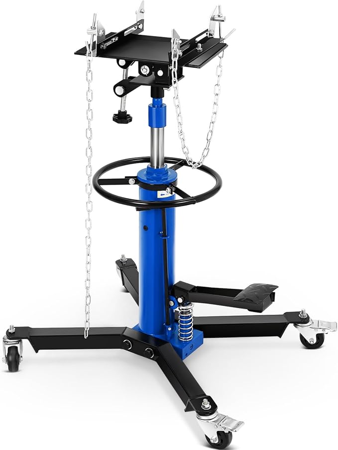 Transmission Jack, 2-Stage Hydraulic Telescopic Jacks, Lifts 34"-68", by HighQualityandFastShipping