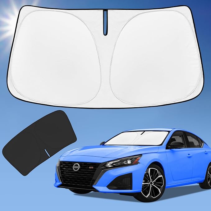 Sun Shade Sunshade for Nissan Altima Windshield Cover, 4-Layer Front Window by ZOIBVCARSUNSHADE