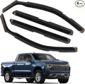 in Channel Window Rain Guards for 2019-2025 Chevy Silverado/GMC Sierra 1500 by CHYKORLA