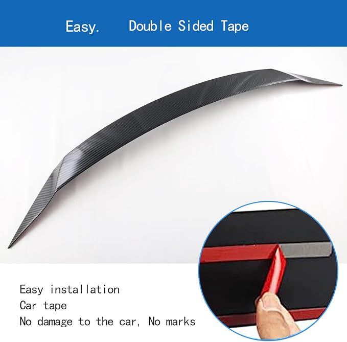 Front Hood Air Deflector，Car Bonnet Molding Cover Trim Fit - Image 5
