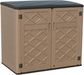 KINYING Larger Outdoor Storage Shed Weather Resistance, Resin Sheds & Outdoor by KINYING