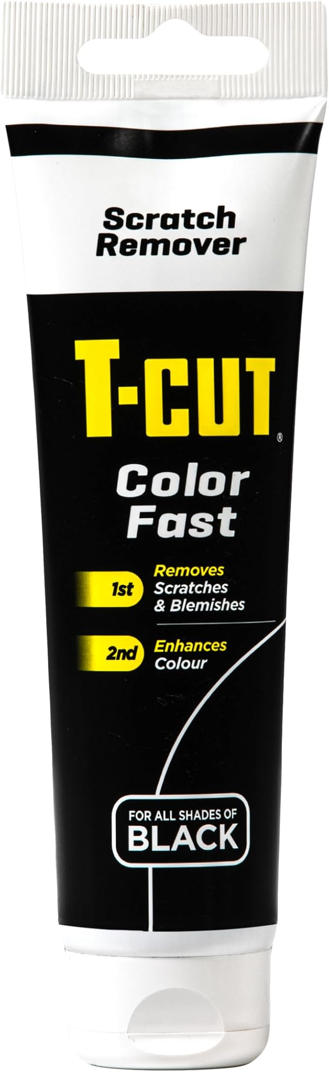 T-Cut Black Scratch Remover, Color Fast Car Wax Polish Color Enhancer, 5.3 Oz by T-Cut