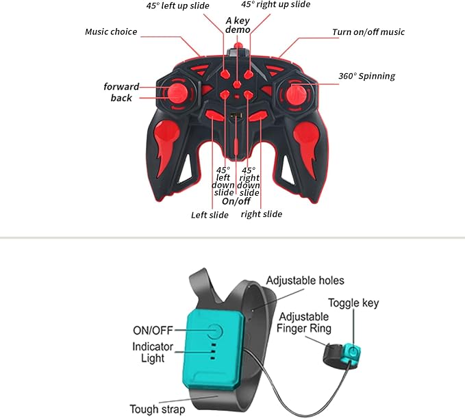 Gesture Sensing RC Stunt Car - Image 6