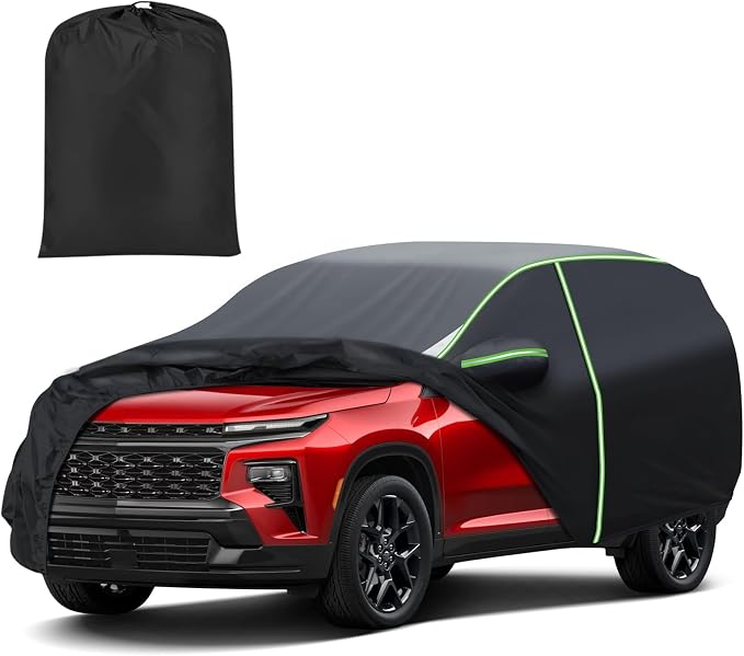 Mixsuper Liner Car Cover for Chevy Traverse 2009-2026, 7 Layers Full Car Cover by Mixsuper+Liner