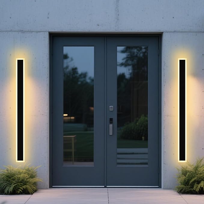 2 Pack Long Outdoor Led Wall Light - Image 8