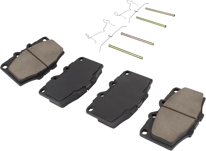 Premium Ceramic Front Brake Pads Compatible - Image 2