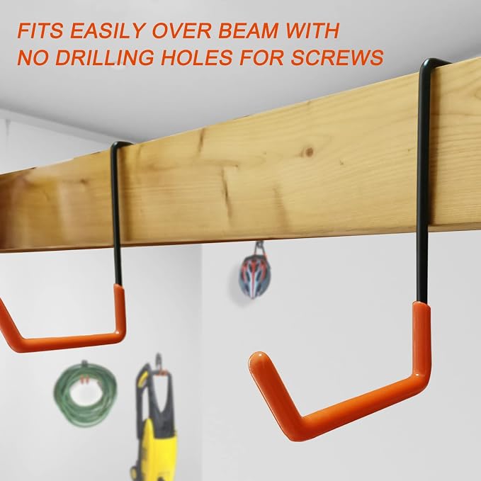 Rafter Hanger Large S Garage Hooks Bike Storage System Holder Organizer - Image 3