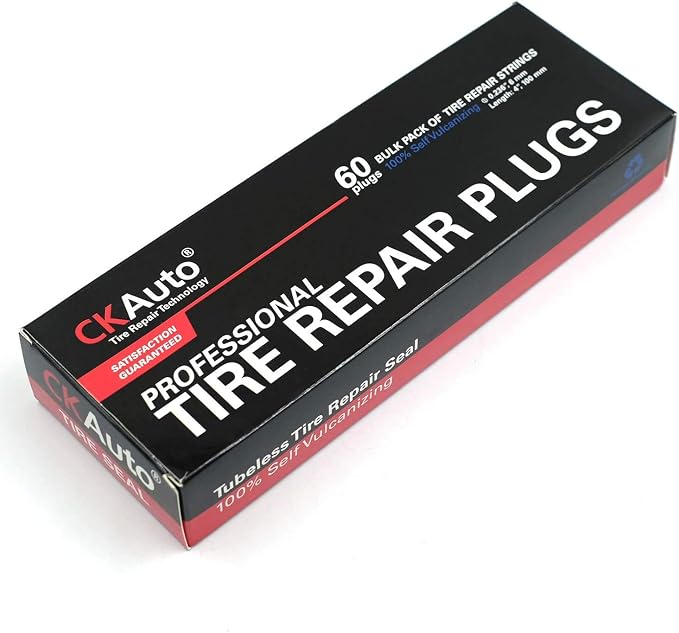 CKAuto 60pcs 4" Brown Tire Repair Strings, Automotive Tool Tire Repair Plugs - Image 6